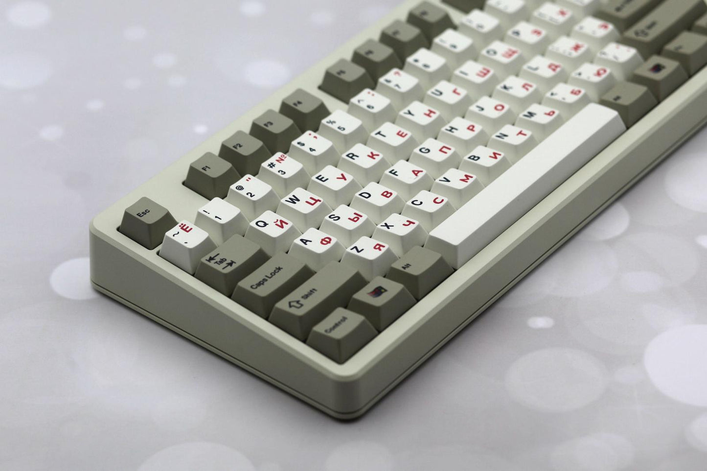 Shenpo Red Russian Keycaps