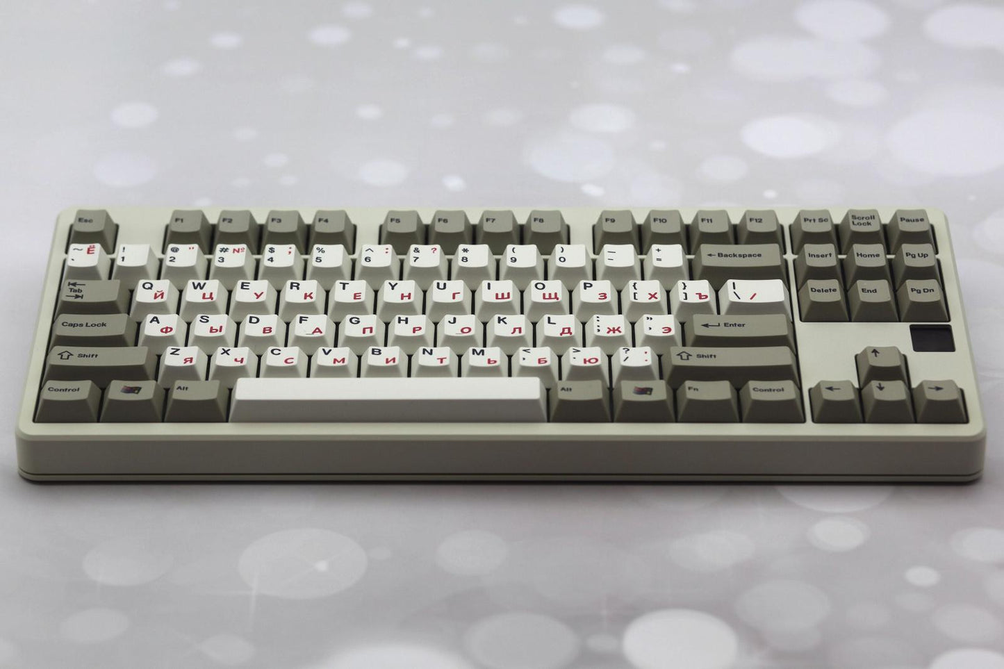 Shenpo Red Russian Keycaps