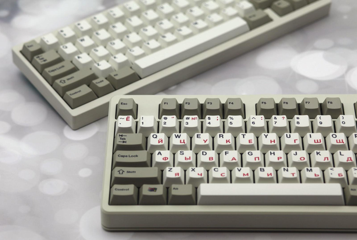 Shenpo Red Russian Keycaps