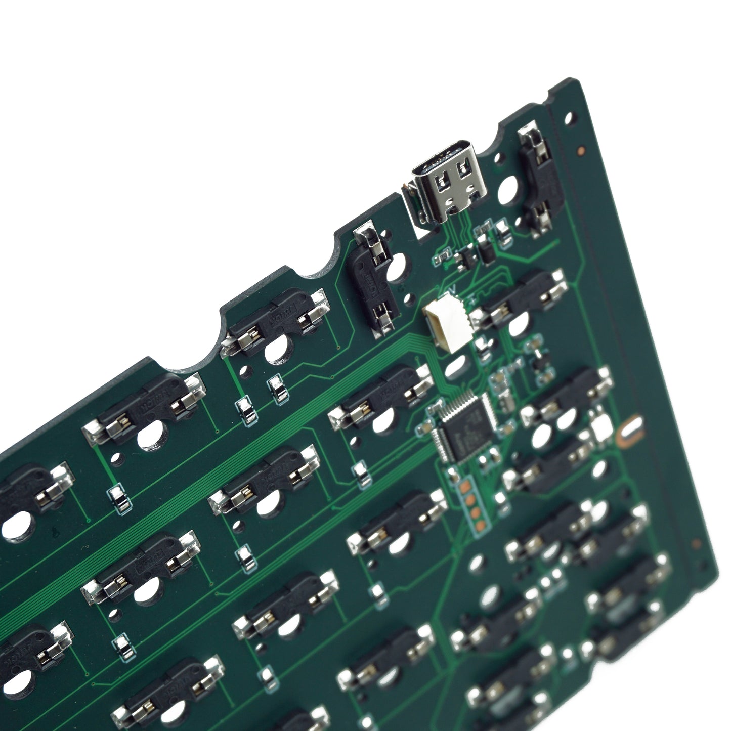 Keebox BOX60 60% Layout Hot Swap PCB PCB Support GH60 Layout Hot swapping PCB