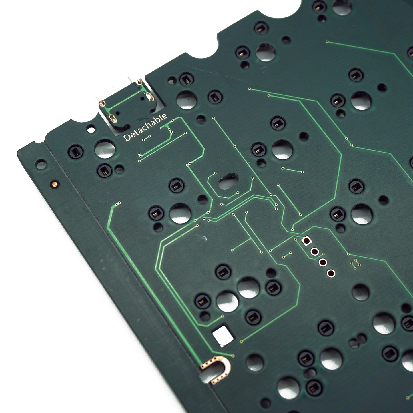 Keebox BOX60 60% Layout Hot Swap PCB PCB Support GH60 Layout Hot swapping PCB