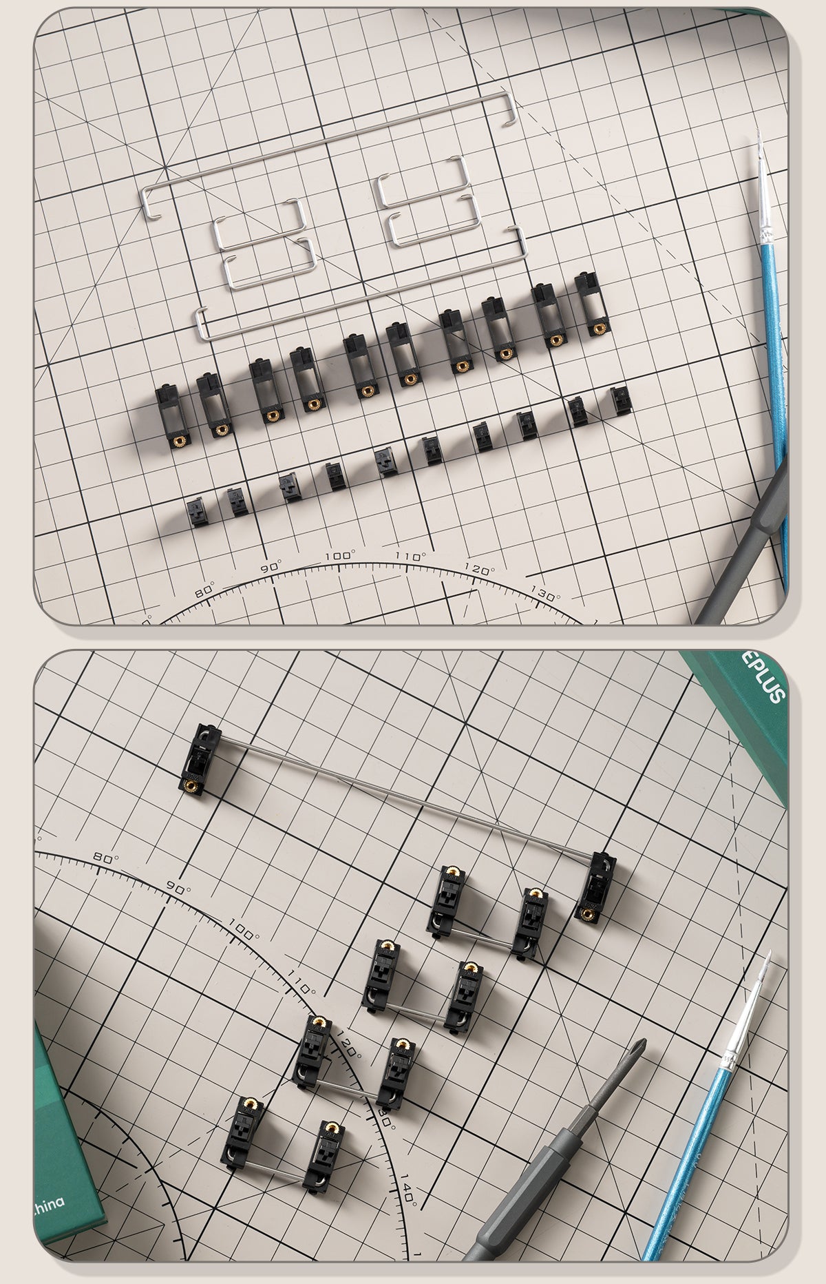 TYPEPLUS X YIKB Screw In PCB Mounted Stabilizers